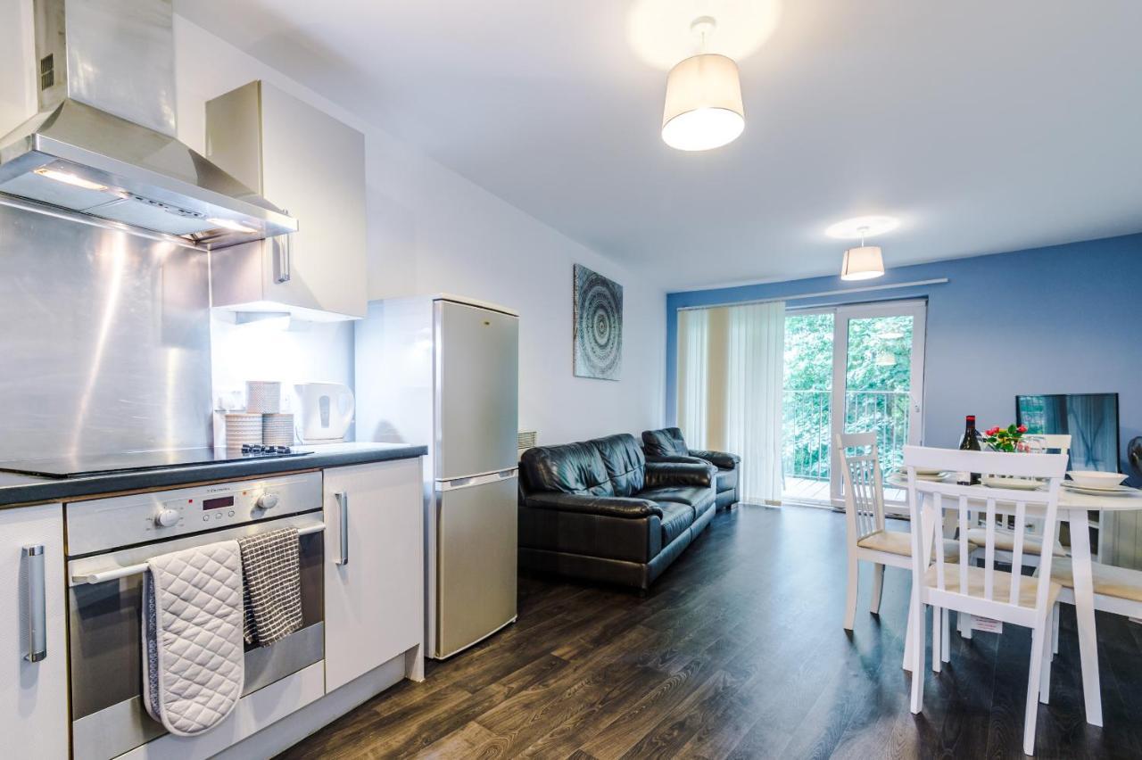 2 Bed Apartment With Balcony Private Parking Near Etihad Stadium, Coop Live Манчестер Екстер'єр фото